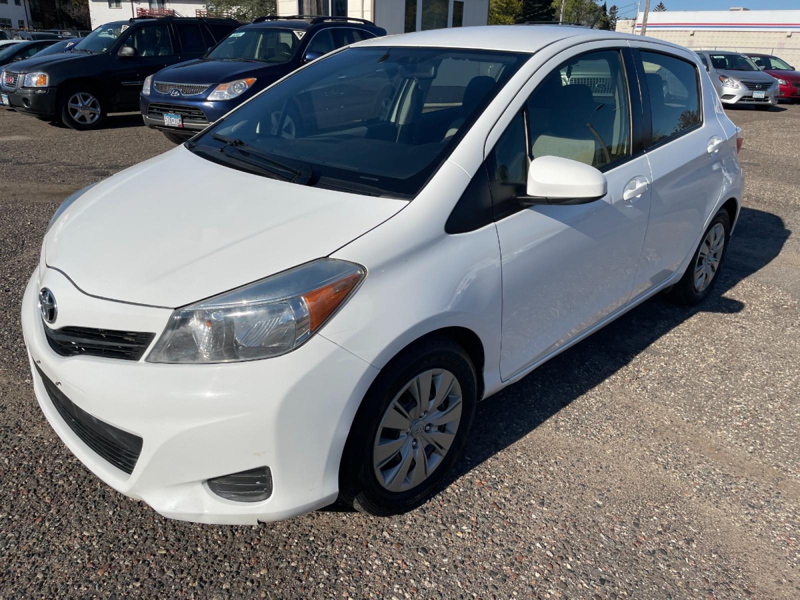 2014 Toyota Yaris LE 5-Door AT (JTDKTUD30ED) with an 1.5L L4 DOHC 16V engine, 4-Speed Automatic transmission, located at 434 West Main Street, Anoka, MN, 55303, (763) 576-9696, 45.201759, -93.396706 - 3 OWNER / NO ACCIDENTS MULTI-POINT 