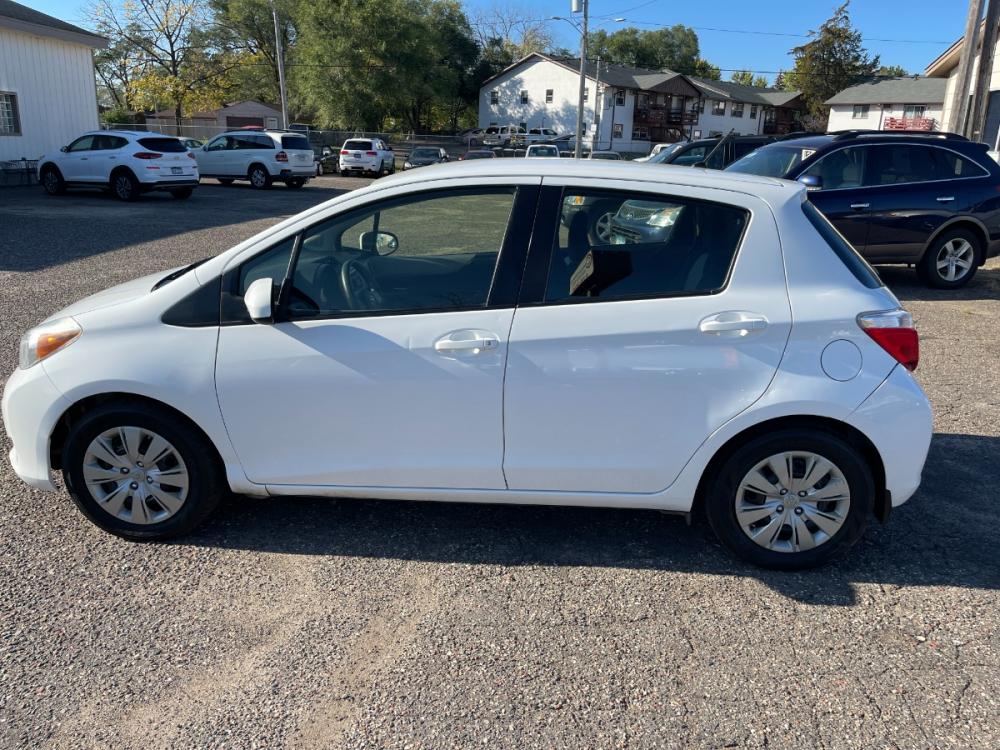 2014 Toyota Yaris LE 5-Door AT (JTDKTUD30ED) with an 1.5L L4 DOHC 16V engine, 4-Speed Automatic transmission, located at 434 West Main Street, Anoka, MN, 55303, (763) 576-9696, 45.201759, -93.396706 - Photo #6