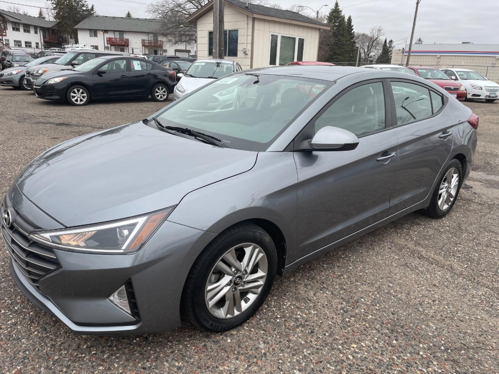 2019 Hyundai Elantra Limited (KMHD84LFXKU) with an 1.8L L4 DOHC 16V engine, AUTOMATIC transmission, located at 434 West Main Street, Anoka, MN, 55303, (763) 576-9696, 45.201759, -93.396706 - 2 OWNER / NO ACCIDENTS MULTI-POINT "PERFORMANCE" INSPECTION PERFORMED: Transmission/clutch, Engine performance, Brakes, Steering, Heater/Air Conditioning, Instruments/Controls, Headlights/fog lights, Brake/back-up lights, Interior/warning lights, Turn signals/flashers MULTI-POINT "UNDER HOOD" - Photo #0