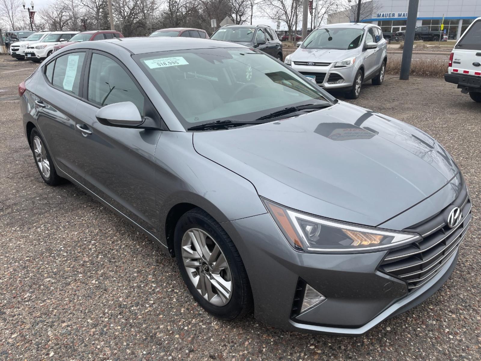 2019 SILVER /GRAY Hyundai Elantra Limited (KMHD84LFXKU) with an 1.8L L4 DOHC 16V engine, AUTOMATIC transmission, located at 434 West Main Street, Anoka, MN, 55303, (763) 576-9696, 45.201759, -93.396706 - 2 OWNER / NO ACCIDENTS MULTI-POINT "PERFORMANCE" INSPECTION PERFORMED: Transmission/clutch, Engine performance, Brakes, Steering, Heater/Air Conditioning, Instruments/Controls, Headlights/fog lights, Brake/back-up lights, Interior/warning lights, Turn signals/flashers MULTI-POINT "UNDER HOOD" - Photo #2