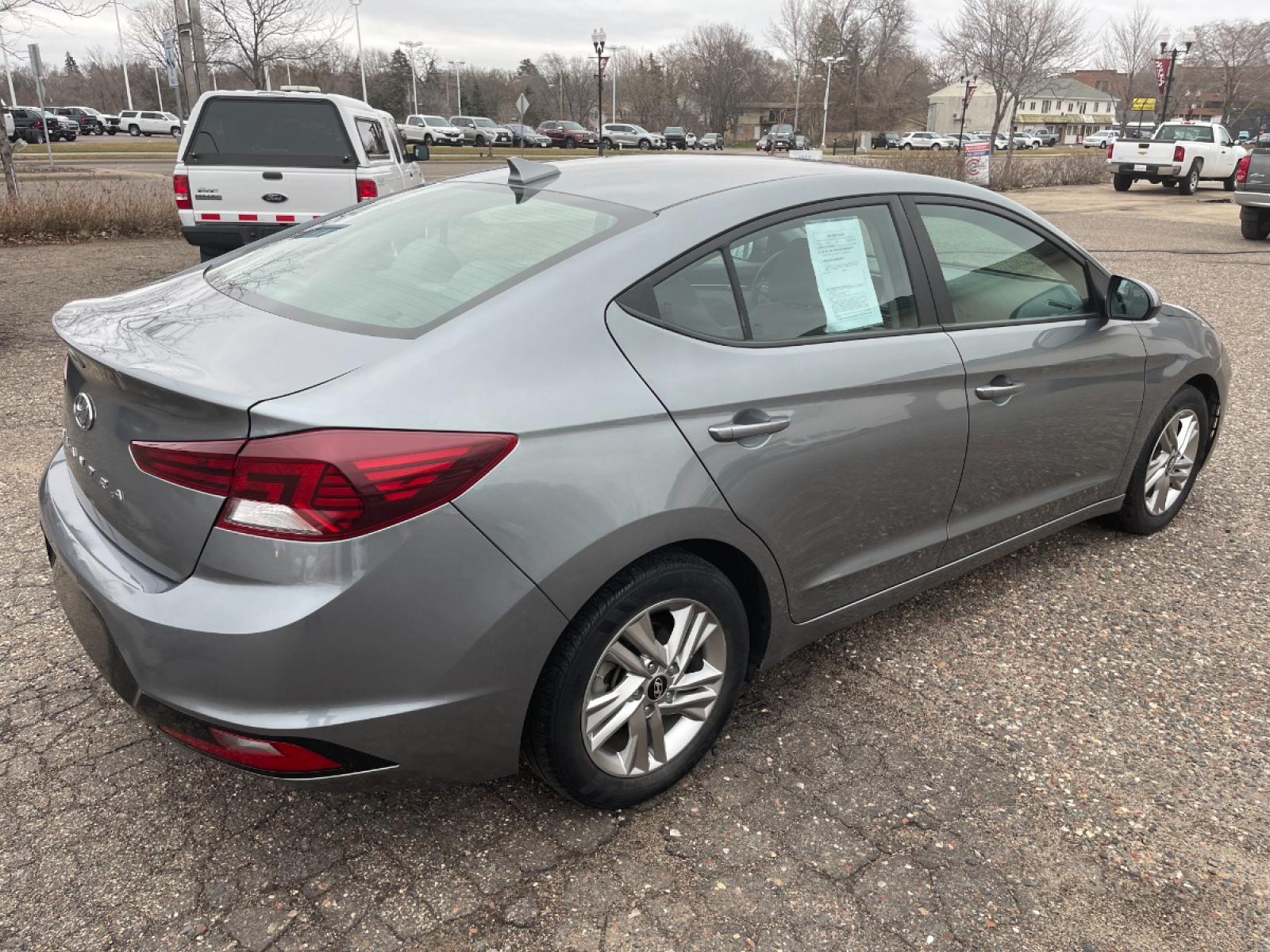 2019 SILVER /GRAY Hyundai Elantra Limited (KMHD84LFXKU) with an 1.8L L4 DOHC 16V engine, AUTOMATIC transmission, located at 434 West Main Street, Anoka, MN, 55303, (763) 576-9696, 45.201759, -93.396706 - 2 OWNER / NO ACCIDENTS MULTI-POINT "PERFORMANCE" INSPECTION PERFORMED: Transmission/clutch, Engine performance, Brakes, Steering, Heater/Air Conditioning, Instruments/Controls, Headlights/fog lights, Brake/back-up lights, Interior/warning lights, Turn signals/flashers MULTI-POINT "UNDER HOOD" - Photo #4