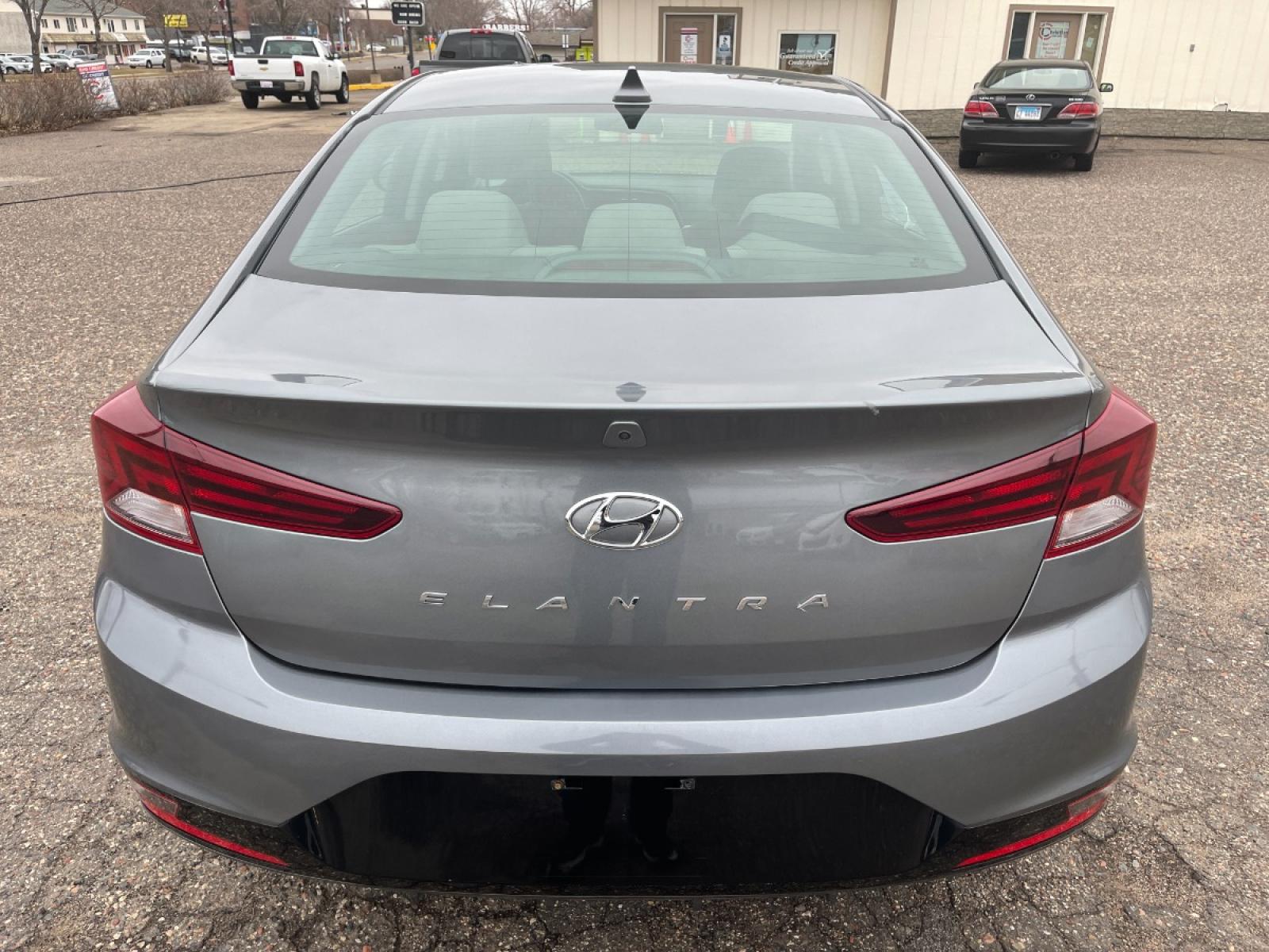 2019 Hyundai Elantra Limited (KMHD84LFXKU) with an 1.8L L4 DOHC 16V engine, AUTOMATIC transmission, located at 434 West Main Street, Anoka, MN, 55303, (763) 576-9696, 45.201759, -93.396706 - 2 OWNER / NO ACCIDENTS MULTI-POINT 