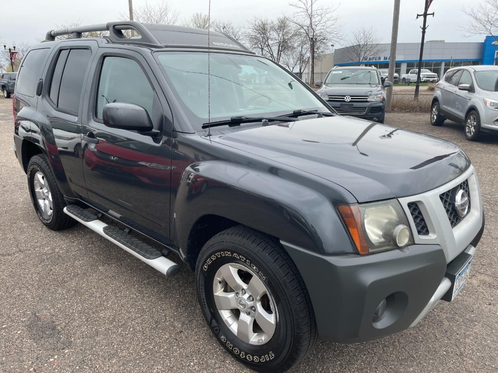 2011 Nissan Xterra S 2WD (5N1AN0NU2BC) with an 4.0L V6 DOHC 24V engine, AUTOMATIC transmission, located at 434 West Main Street, Anoka, MN, 55303, (763) 576-9696, 45.201759, -93.396706 - 2 OWNER MULTI-POINT "PERFORMANCE" INSPECTION PERFORMED: Transmission/clutch, Engine performance, Brakes, Steering, Heater/Air Conditioning, Instruments/Controls, Headlights/fog lights, Brake/back-up lights, Interior/warning lights, Turn signals/flashers MULTI-POINT "UNDER HOOD" INSPECTION PE - Photo #2