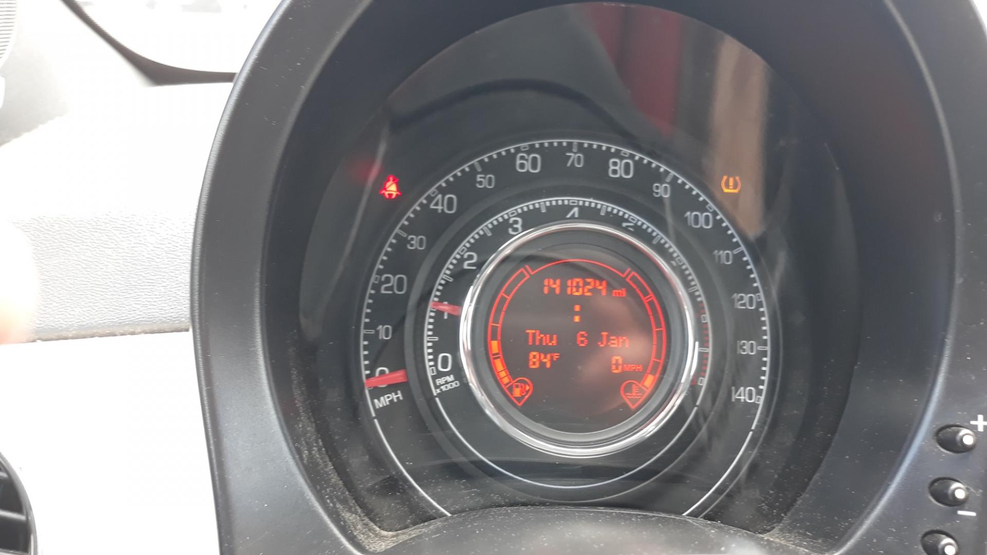 2012 WHITE /BLACK Fiat 500 (3C3CFFBR3CT) with an 1.4 engine, 5 SPEED MANUAL transmission, located at 434 West Main Street, Anoka, MN, 55303, (763) 576-9696, 45.201759, -93.396706 - 2012 FIAT 500, 3DOOR HATCHBACK, 141,024 MILES, 5 SPEED MANUAL TRANSMITION. Air Conditioning; Power Windows; Power Locks; Power Steering; Tilt Wheel; AM/FM CD/MP3; Satellite; Immobilizer; Keyless Entry; Daytime Running Lights; Dual Front Airbags; Side Airbags; Head Airbags; Rear Head Airbags; Active - Photo#8