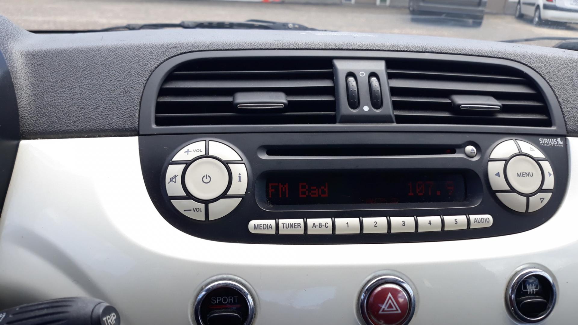 2012 WHITE /BLACK Fiat 500 (3C3CFFBR3CT) with an 1.4 engine, 5 SPEED MANUAL transmission, located at 434 West Main Street, Anoka, MN, 55303, (763) 576-9696, 45.201759, -93.396706 - 2012 FIAT 500, 3DOOR HATCHBACK, 141,024 MILES, 5 SPEED MANUAL TRANSMITION. Air Conditioning; Power Windows; Power Locks; Power Steering; Tilt Wheel; AM/FM CD/MP3; Satellite; Immobilizer; Keyless Entry; Daytime Running Lights; Dual Front Airbags; Side Airbags; Head Airbags; Rear Head Airbags; Active - Photo#9