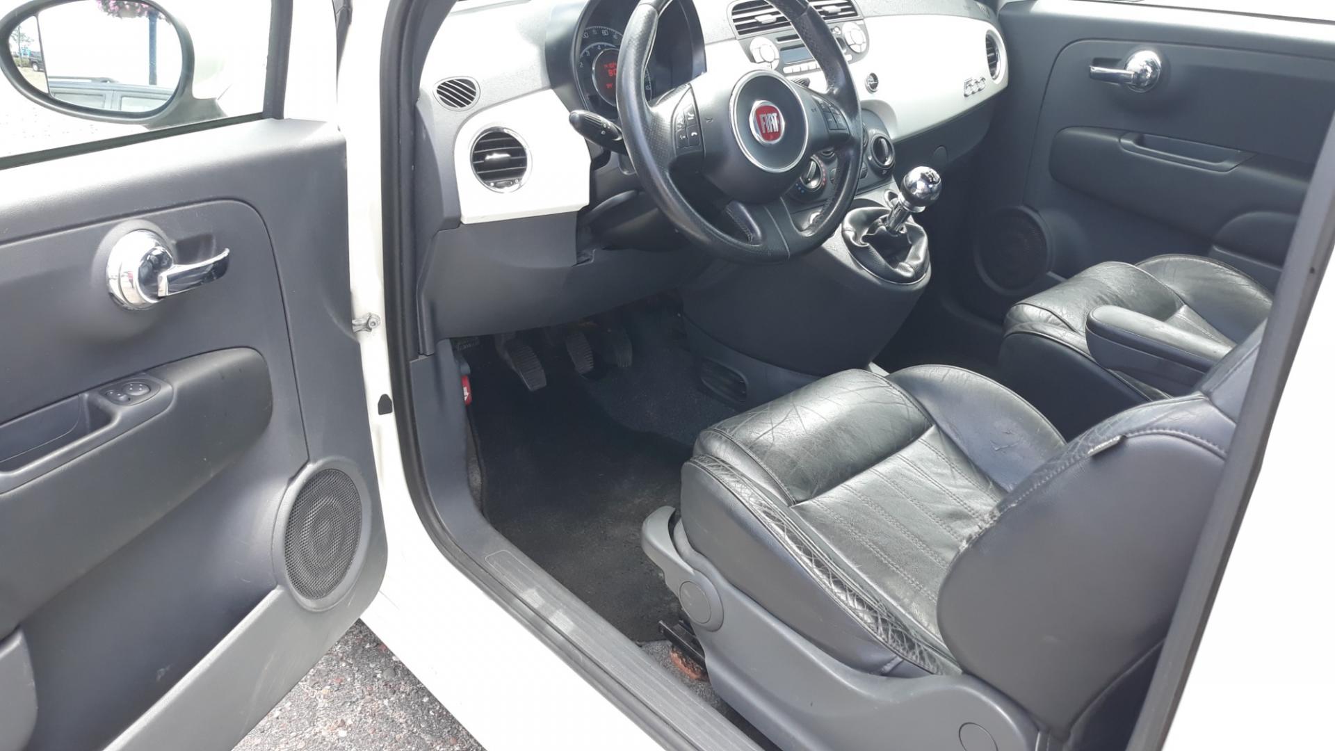 2012 WHITE /BLACK Fiat 500 (3C3CFFBR3CT) with an 1.4 engine, 5 SPEED MANUAL transmission, located at 434 West Main Street, Anoka, MN, 55303, (763) 576-9696, 45.201759, -93.396706 - 2012 FIAT 500, 3DOOR HATCHBACK, 141,024 MILES, 5 SPEED MANUAL TRANSMITION. Air Conditioning; Power Windows; Power Locks; Power Steering; Tilt Wheel; AM/FM CD/MP3; Satellite; Immobilizer; Keyless Entry; Daytime Running Lights; Dual Front Airbags; Side Airbags; Head Airbags; Rear Head Airbags; Active - Photo#11