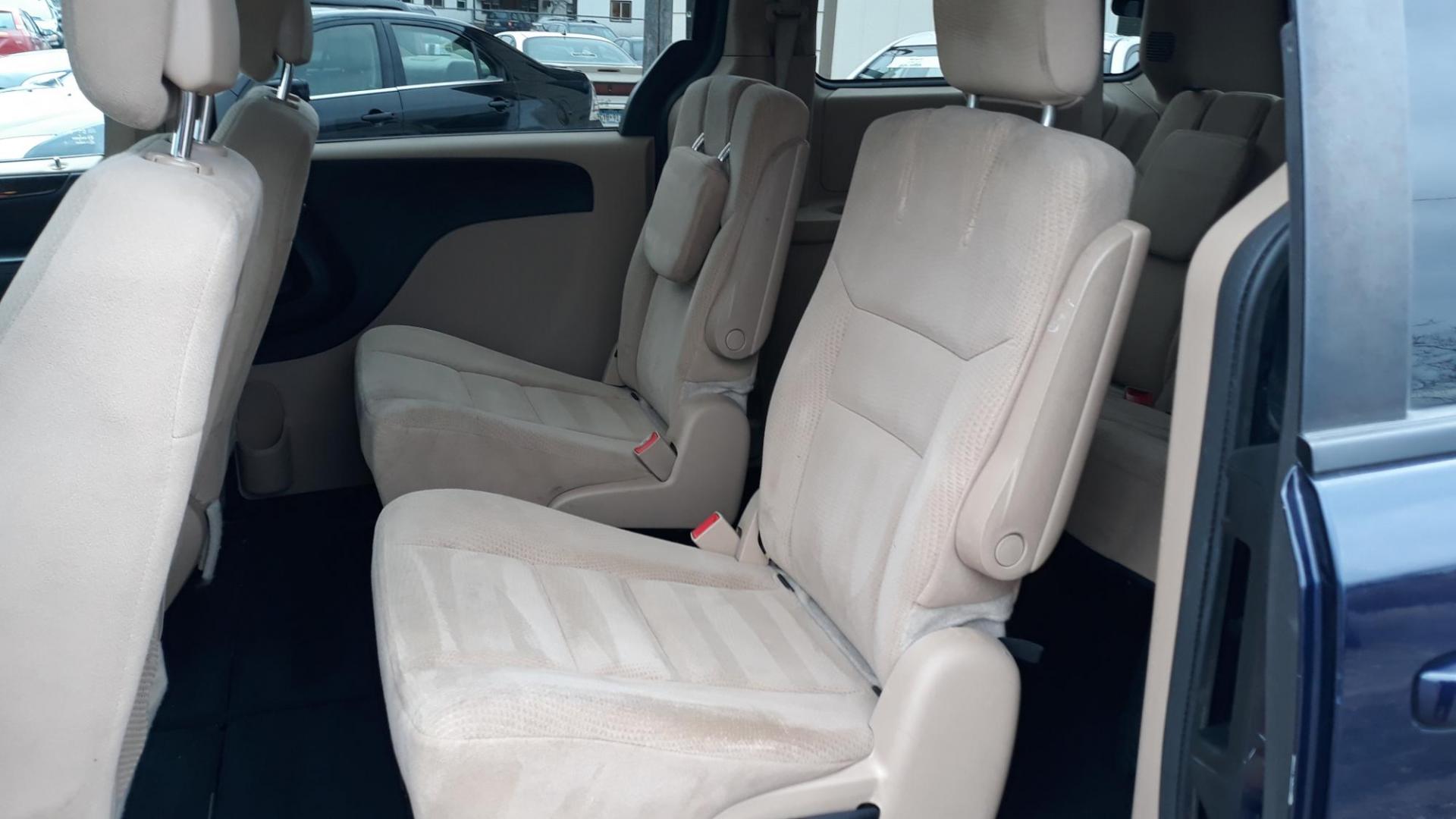 2014 Blue /TAN Dodge Grand Caravan SE (2C4RDGBG5ER) with an 3.6L V6 DOHC 24V engine, 6-Speed Automatic transmission, located at 434 West Main Street, Anoka, MN, 55303, (763) 576-9696, 45.201759, -93.396706 - 2014 DODGE GRAND CARAVAN SE, ONE OWNER, 126444 MILES, Air Conditioning; Power Windows; Power Locks; Power Steering; Tilt Wheel; AM/FM CD/MP3; Satellite; AM/FM CD/DVD; Sentry Key; Keyless Entry; Alarm; Available; Dual Front Airbags; Side Airbags; Head Airbags; Rear Head Airbags; Active Seatbelts; All - Photo#11
