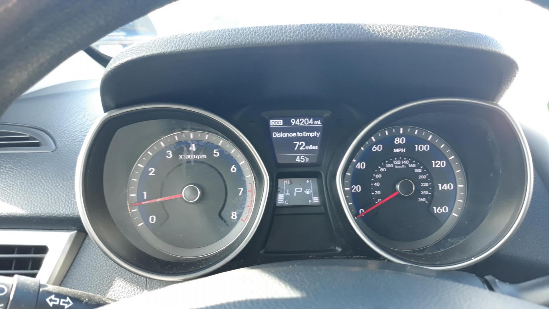 2014 SILVER /BLACK Hyundai Elantra GT A/T (KMHD35LH1EU) with an 2.0L L4 16V DOHC engine, 6-Speed Automatic transmission, located at 434 West Main Street, Anoka, MN, 55303, (763) 576-9696, 45.201759, -93.396706 - Photo#10